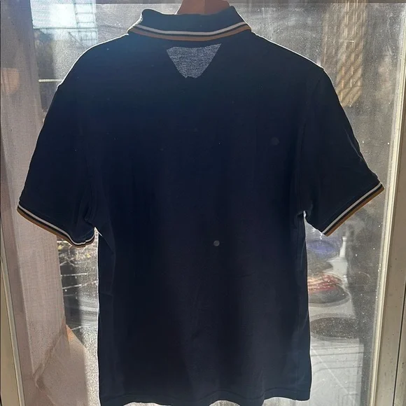 Fred Perry Navy Blue Polo Shirt - Picture 3 of 3